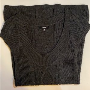 Express knit cap sleeve dress XS